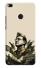 Netaji Rising Mi Max 2 Hard Case Back Cover by Casekaro