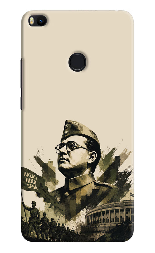 Netaji Rising Mi Max 2 Back Cover