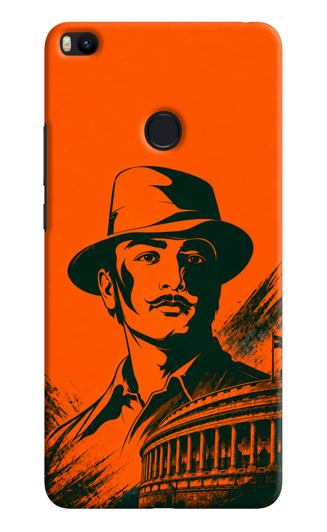 Bhagat Singh Legacy Mi Max 2 Hard Case Back Cover by Casekaro