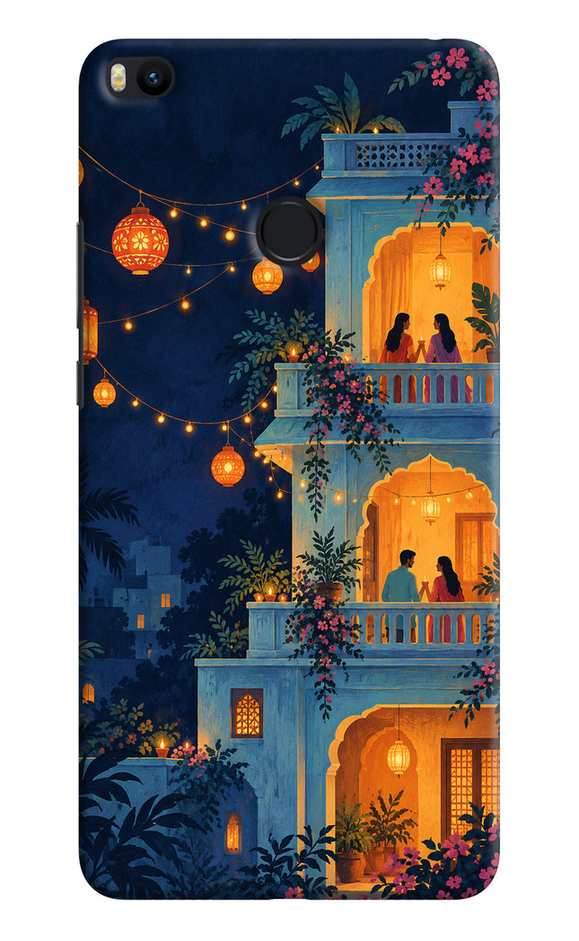 Balcony Glow Mi Max 2 Hard Case Back Cover by Casekaro