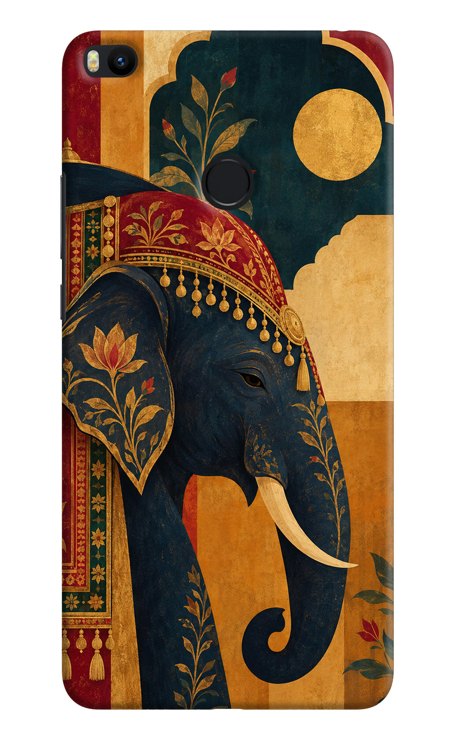 Royal Elephant Mi Max 2 Back Cover, Hard case