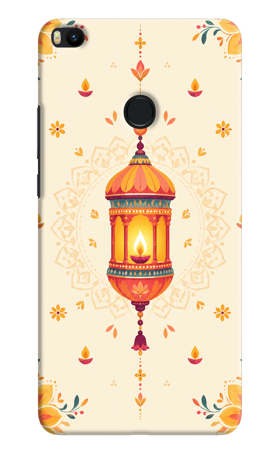 Golden Lantern Mi Max 2 Back Cover, Hard case