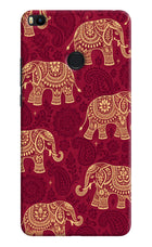 Maroon Elephant Mi Max 2 Hard Case Back Cover by Casekaro