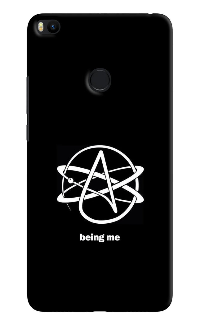Atheist Symbol Mi Max 2 Hard Case Back Cover by Casekaro