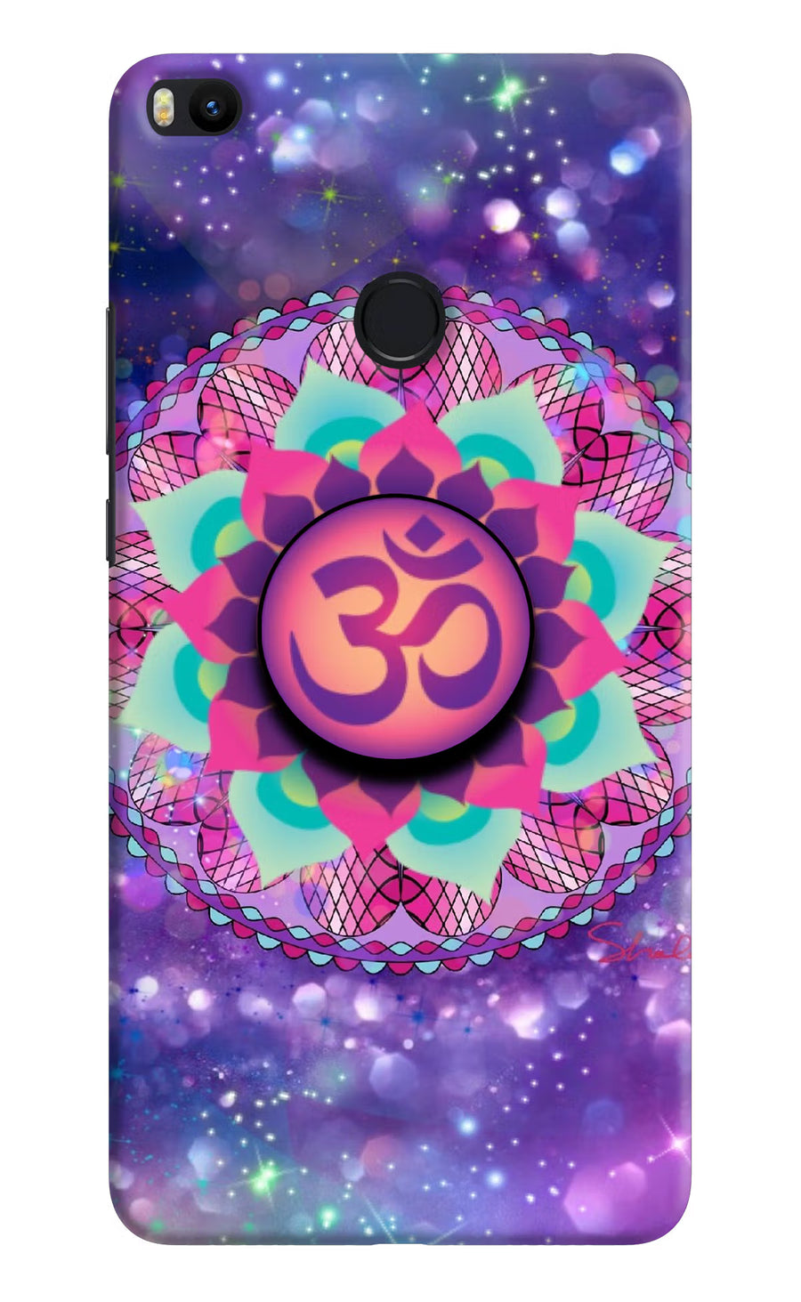 Om Purple Mi Max 2 Pop Case, Hard case