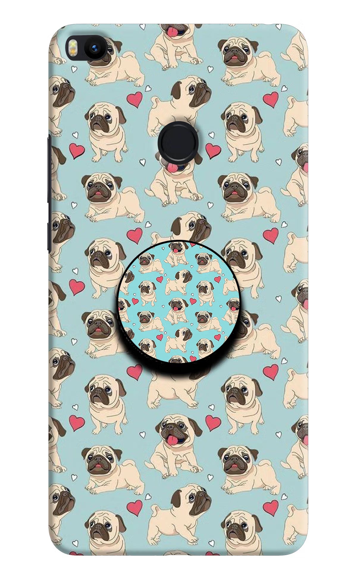 Pug Dog Mi Max 2 Pop Case by Casekaro