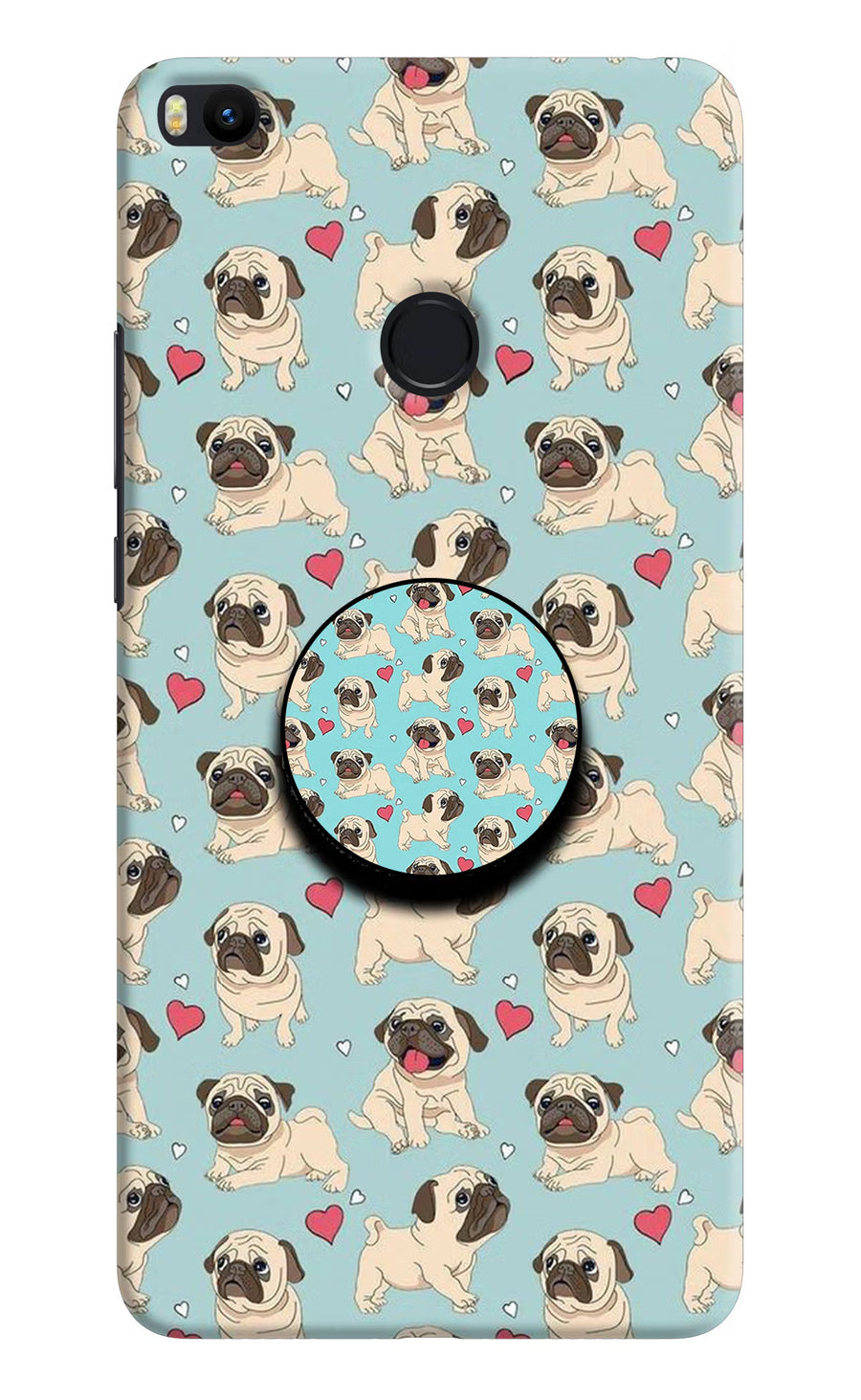 Pug Dog Mi Max 2 Pop Case, Hard case