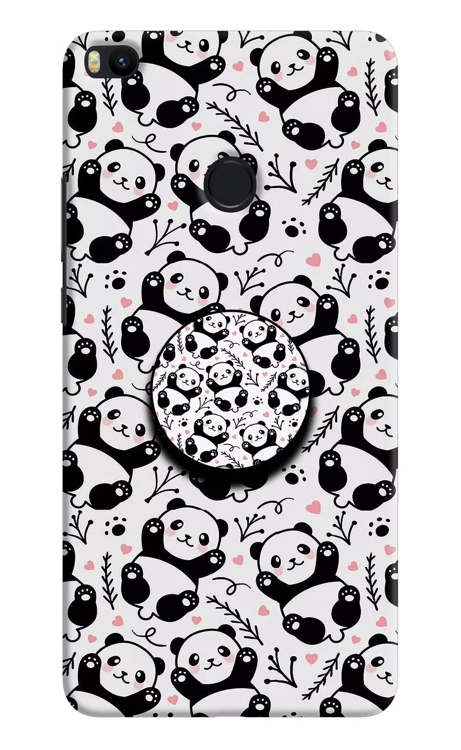 Cute Panda Mi Max 2 Pop Case, Hard case
