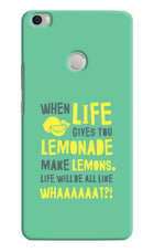 Quote Mi Max Hard Case Back Cover by Casekaro