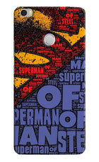 Superman Mi Max Hard Case Back Cover by Casekaro