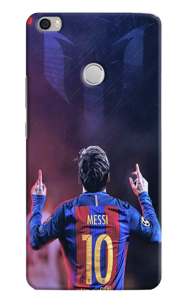Messi Mi Max Hard Case Back Cover by Casekaro