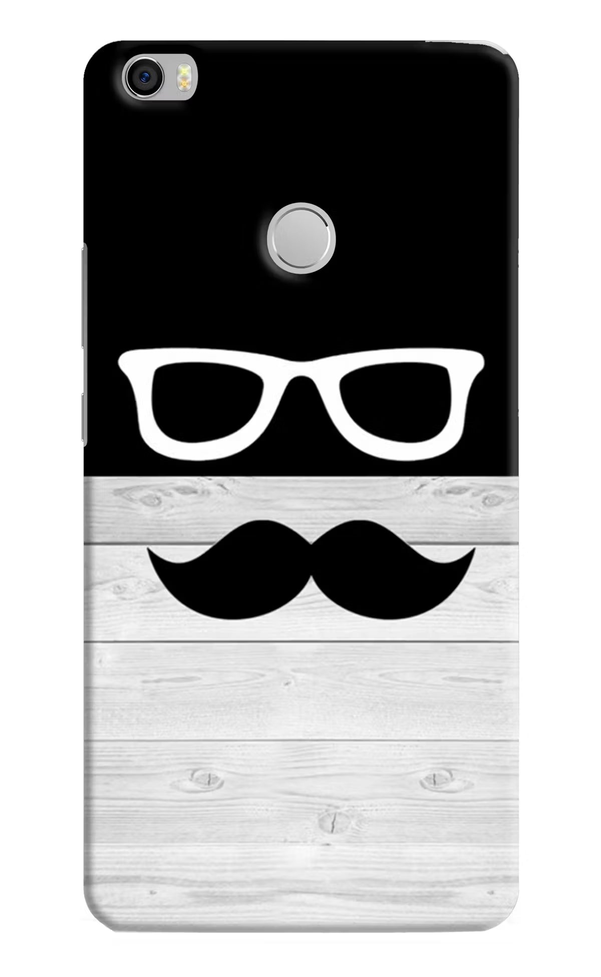 Mustache Mi Max Hard Case Back Cover by Casekaro