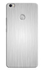 Wooden Grey Texture Mi Max Hard Case Back Cover by Casekaro