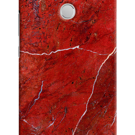 Red Marble Design Mi Max Hard Case Back Cover by Casekaro
