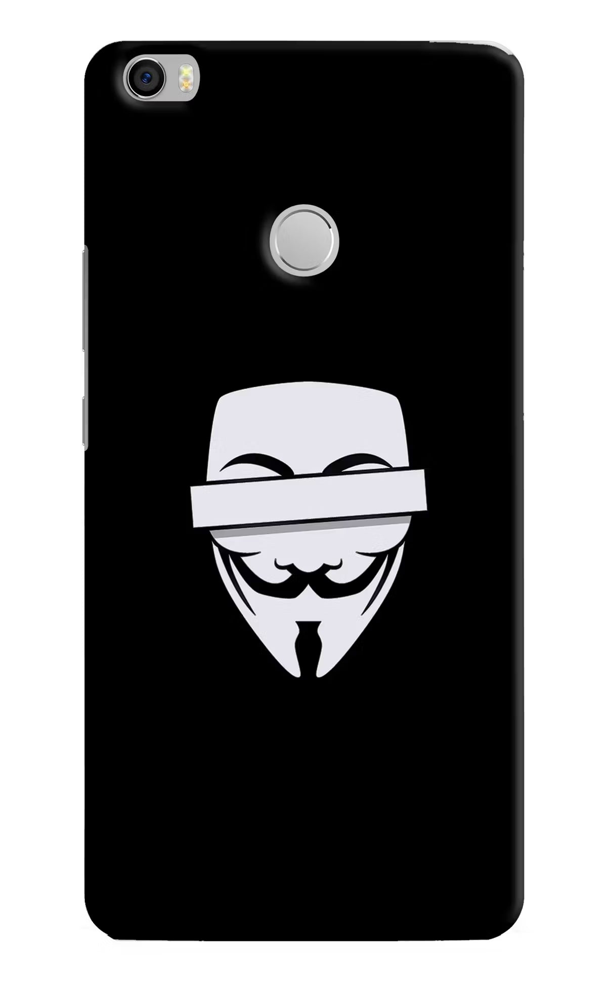 Anonymous Face Mi Max Hard Case Back Cover by Casekaro