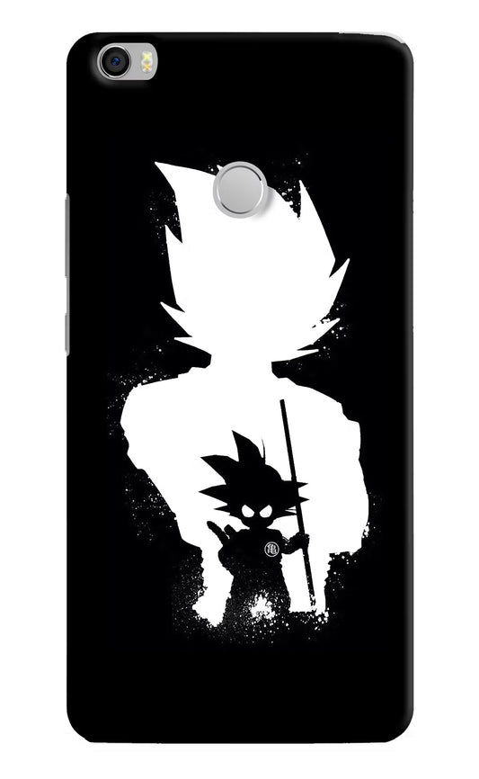 Goku Shadow Mi Max Hard Case Back Cover by Casekaro