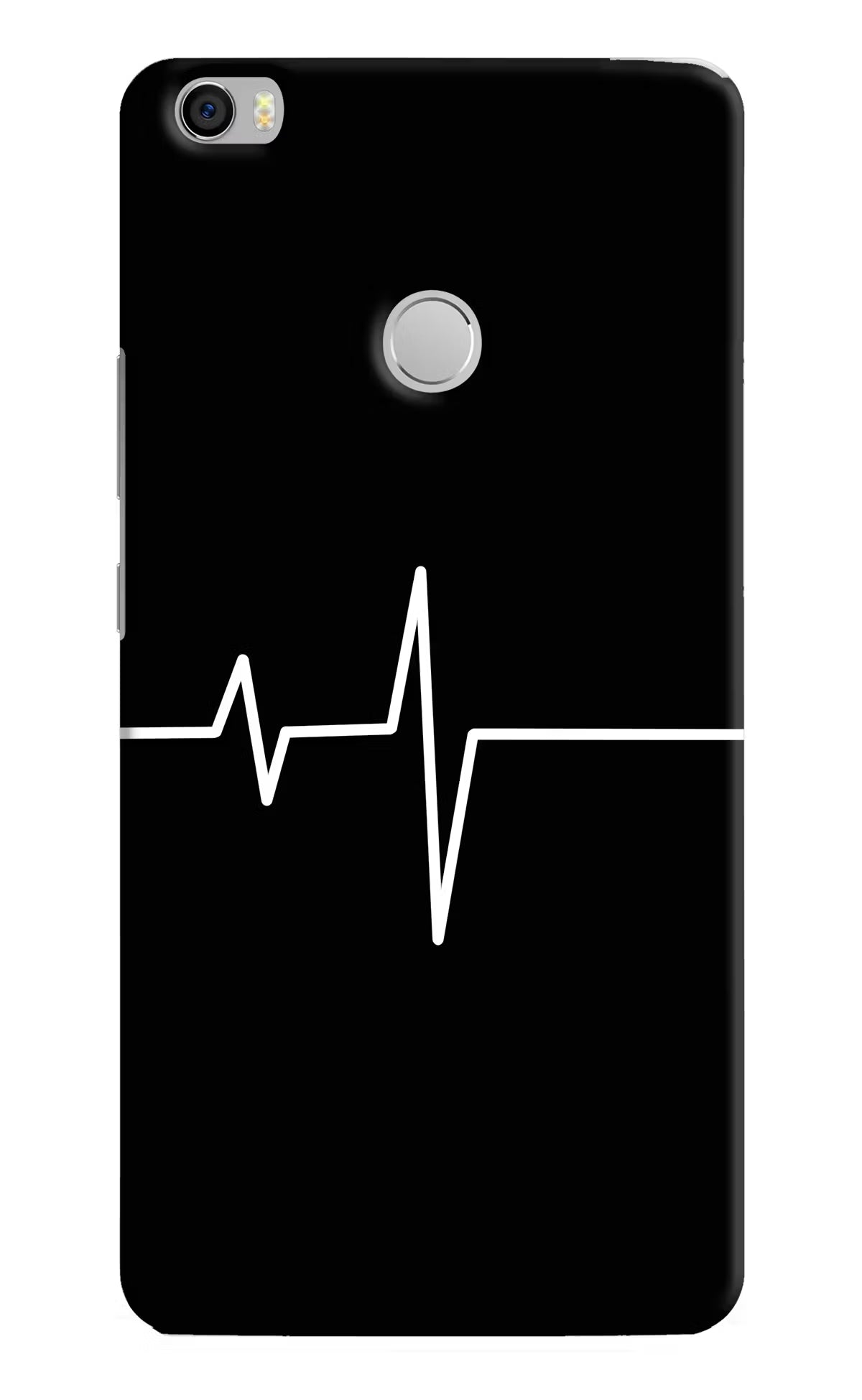 Heart Beats Mi Max Hard Case Back Cover by Casekaro