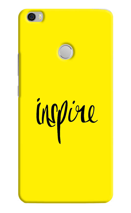 Inspire Mi Max Hard Case Back Cover by Casekaro