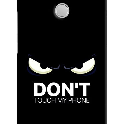 Don'T Touch My Phone Mi Max Hard Case Back Cover by Casekaro