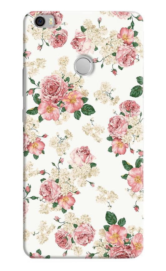 Flowers Mi Max Hard Case Back Cover by Casekaro