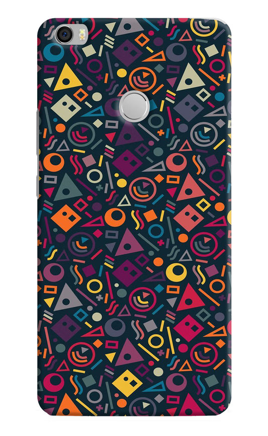 Geometric Abstract Mi Max Hard Case Back Cover by Casekaro