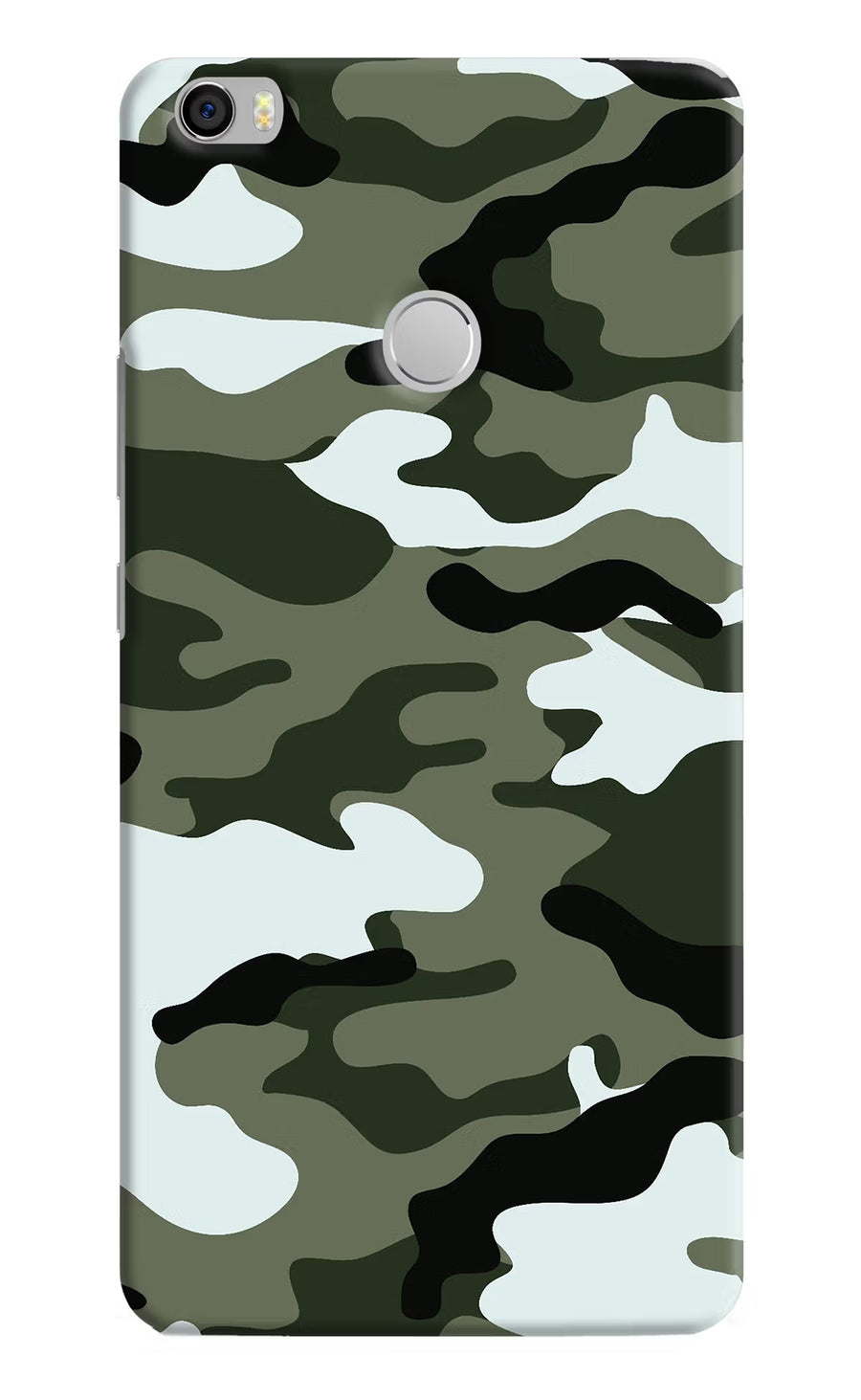Camouflage Mi Max Back Cover, Hard case