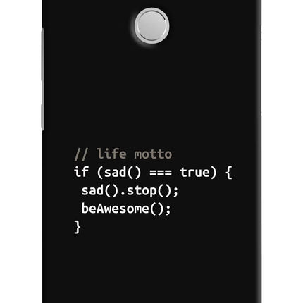 Life Motto Code Mi Max Hard Case Back Cover by Casekaro