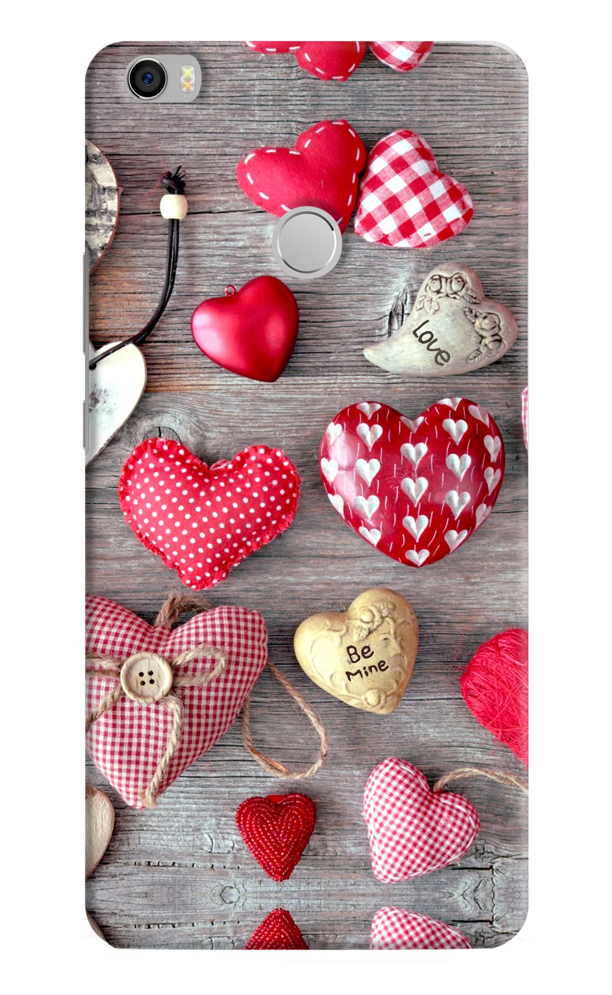 Love Wallpaper Mi Max Hard Case Back Cover by Casekaro