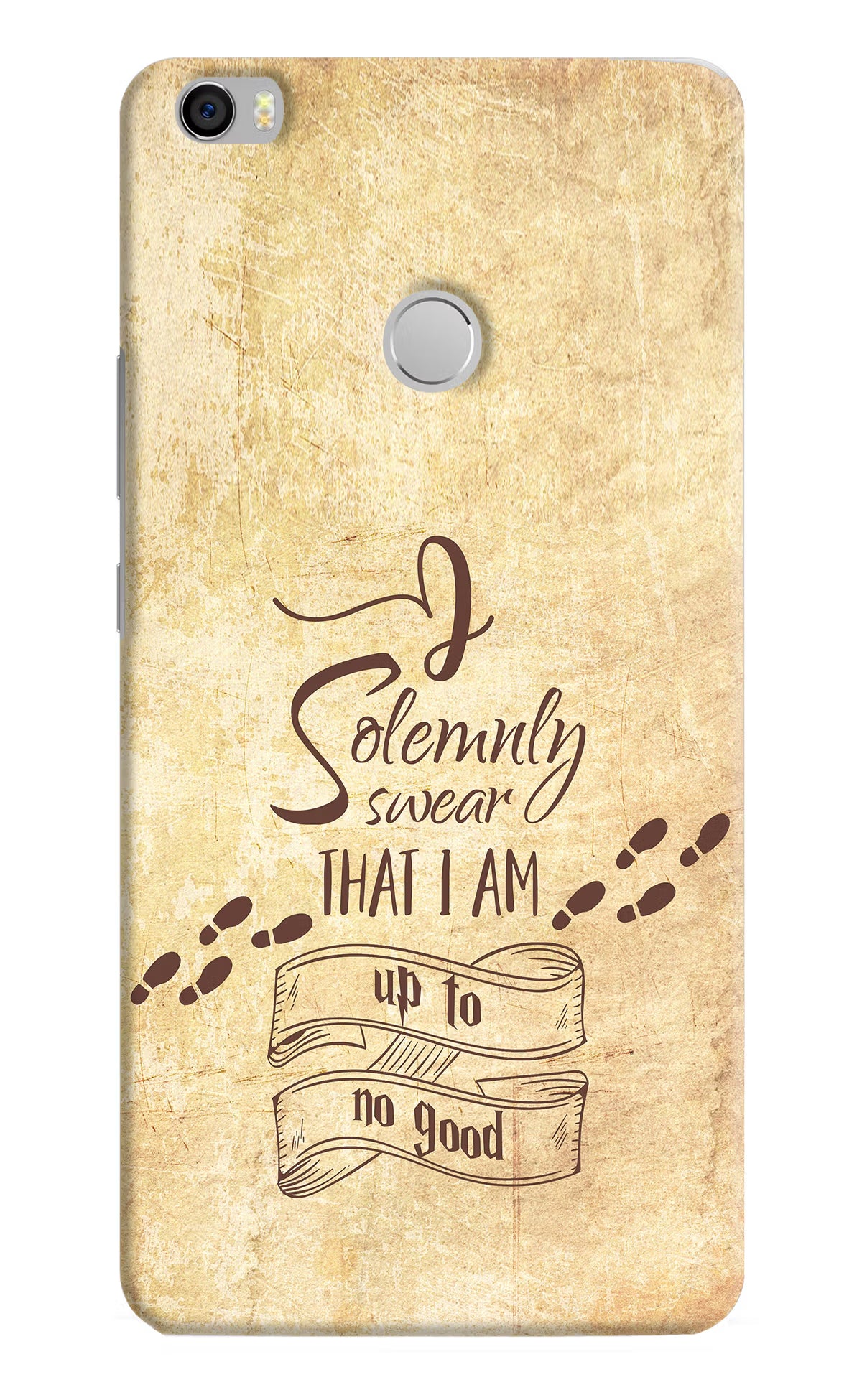 I Solemnly swear that i up to no good Mi Max Hard Case Back Cover by Casekaro
