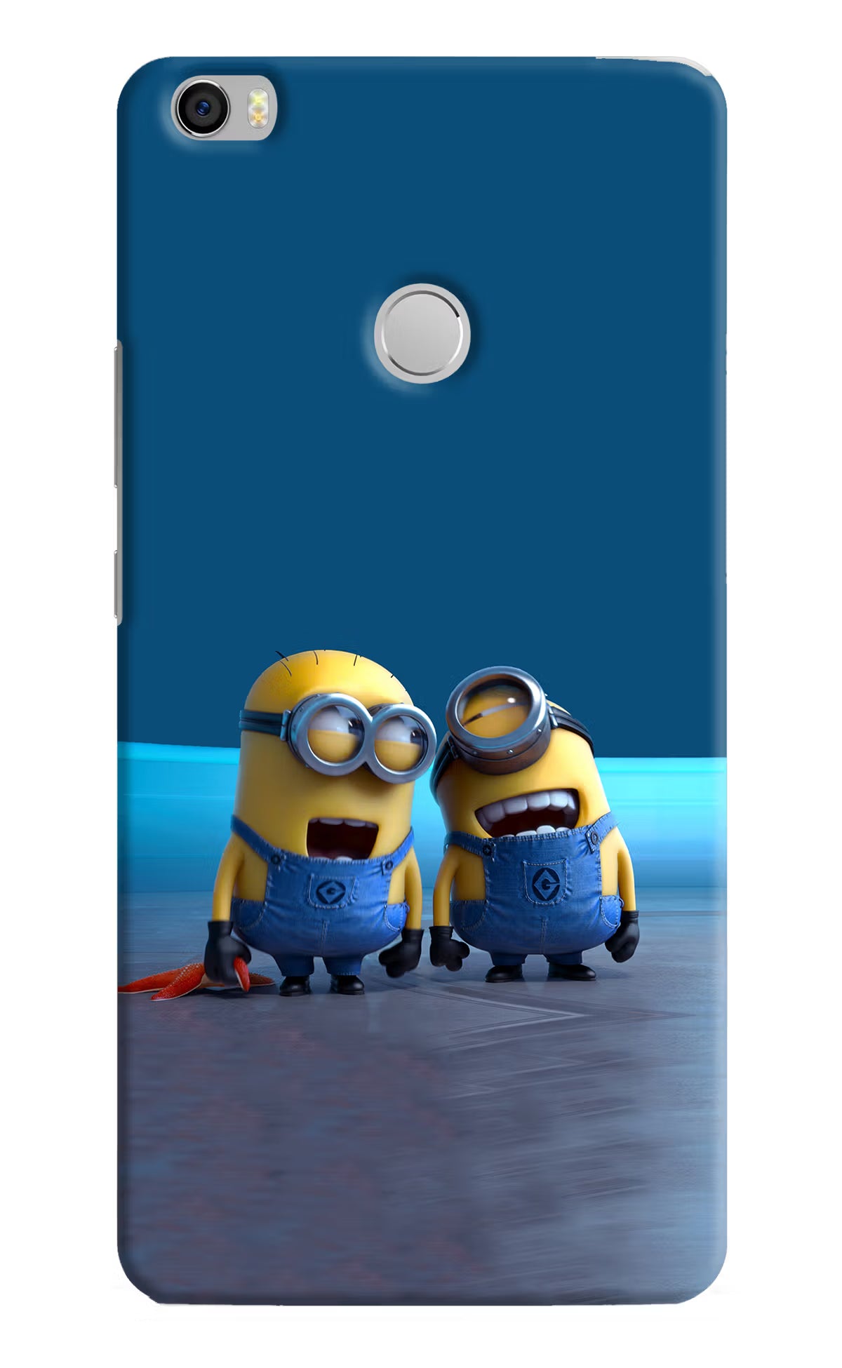 Minion Laughing Mi Max Hard Case Back Cover by Casekaro