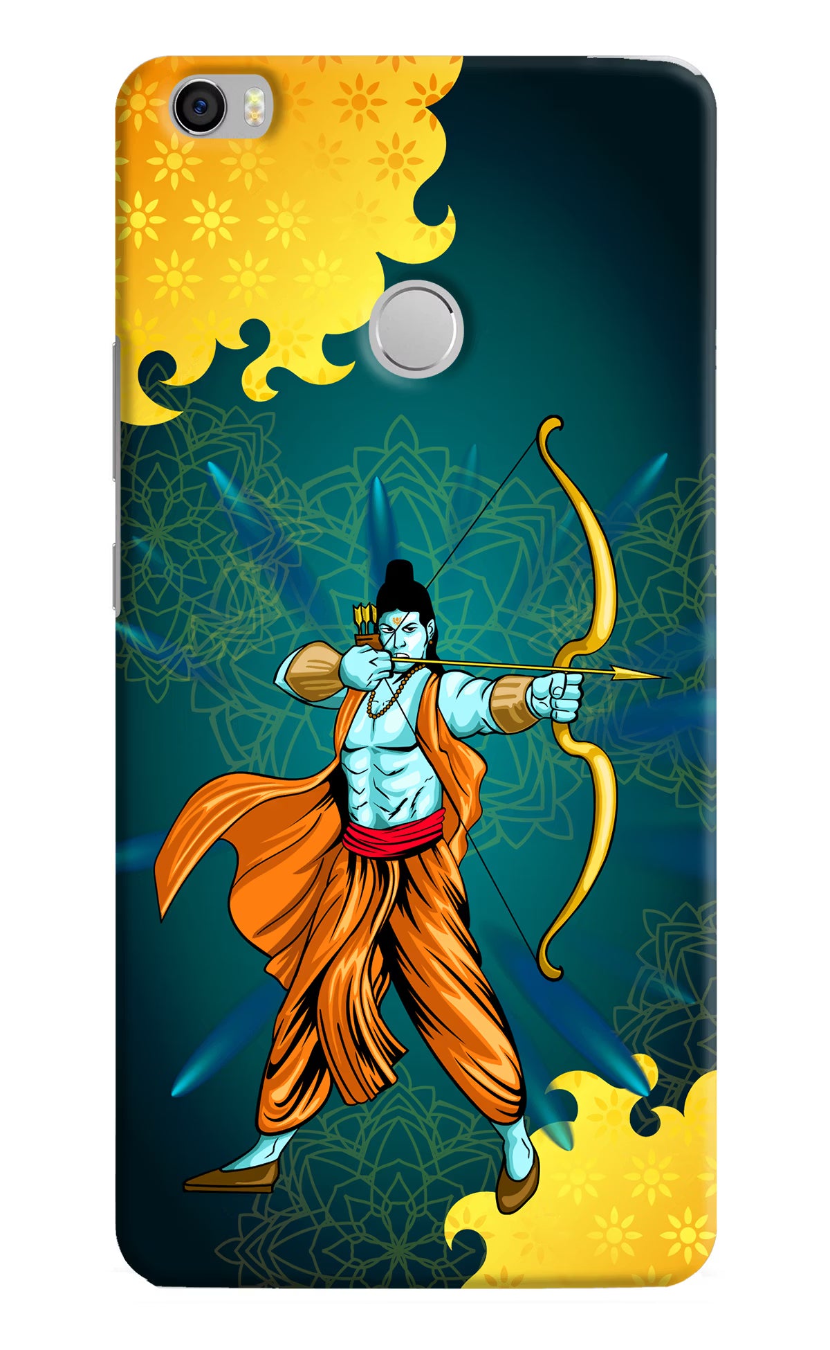 Lord Ram - 6 Mi Max Hard Case Back Cover by Casekaro