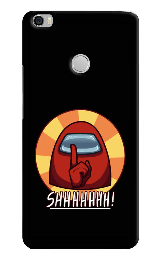 Among Us Shhh! Mi Max Hard Case Back Cover by Casekaro