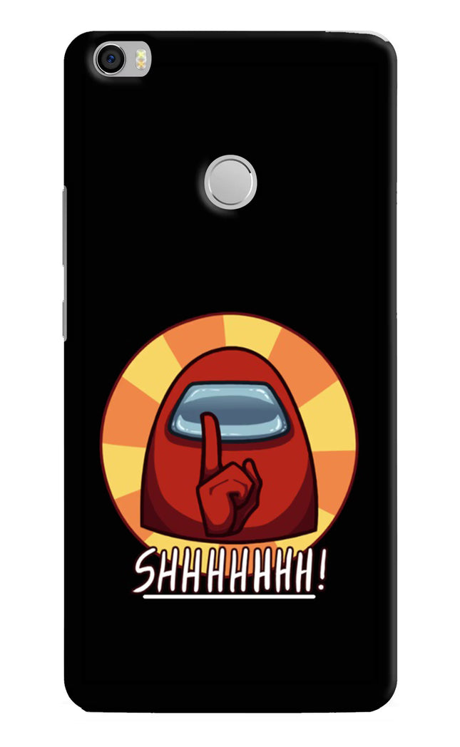 Among Us Shhh! Mi Max Hard Case Back Cover by Casekaro