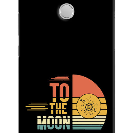 To the Moon Mi Max Hard Case Back Cover by Casekaro