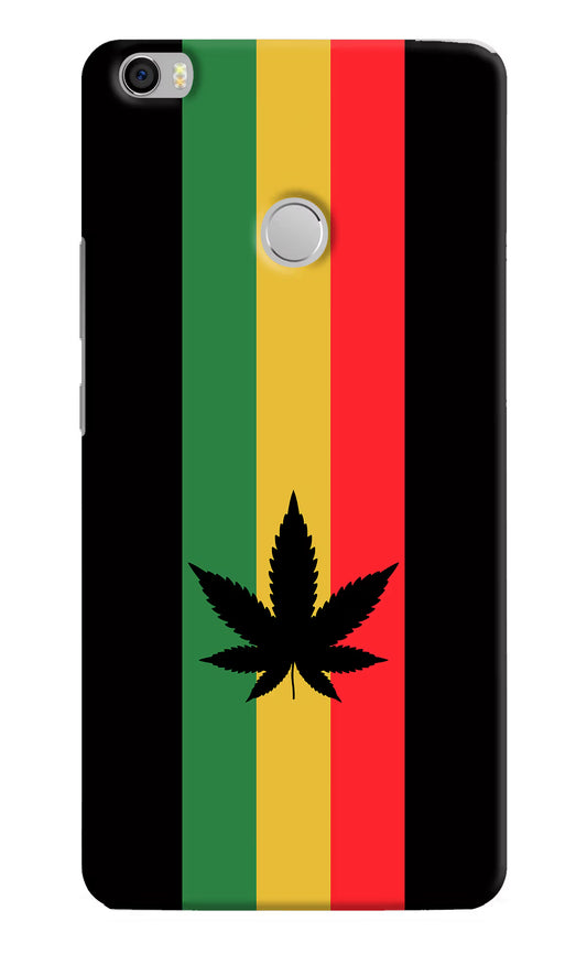 Weed Flag Mi Max Hard Case Back Cover by Casekaro
