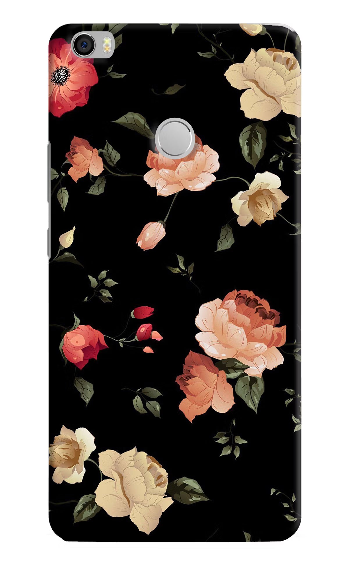 Flowers Mi Max Hard Case Back Cover by Casekaro