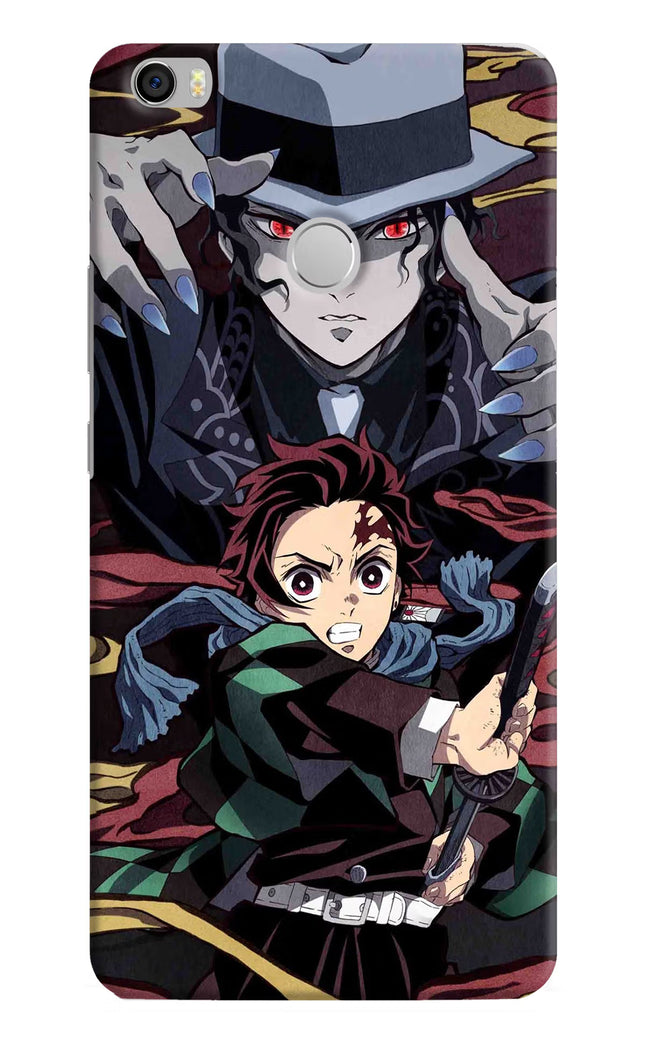 Demon Slayer Mi Max Hard Case Back Cover by Casekaro