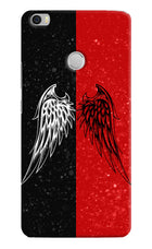 Wings Mi Max Hard Case Back Cover by Casekaro