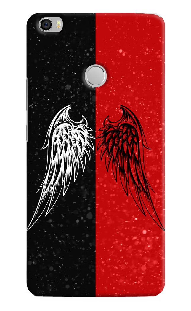 Wings Mi Max Hard Case Back Cover by Casekaro