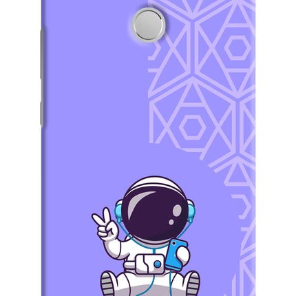 Cute Astronaut Chilling Mi Max Hard Case Back Cover by Casekaro
