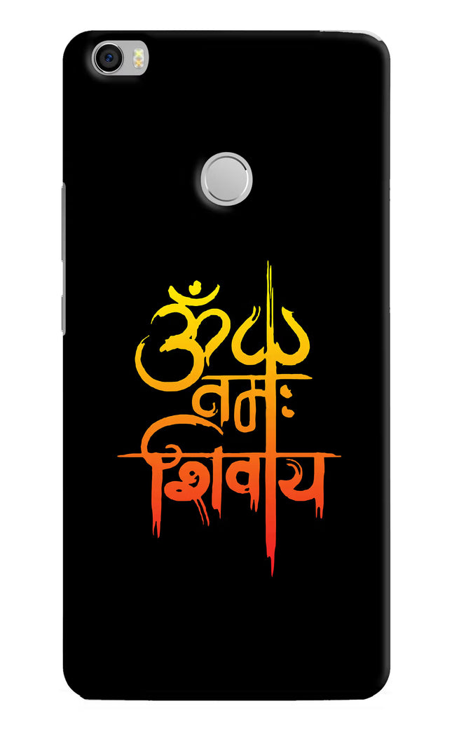 Om Namah Shivay Mi Max Hard Case Back Cover by Casekaro