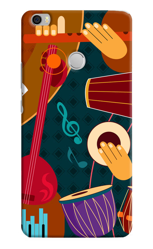Music Instrument Mi Max Hard Case Back Cover by Casekaro