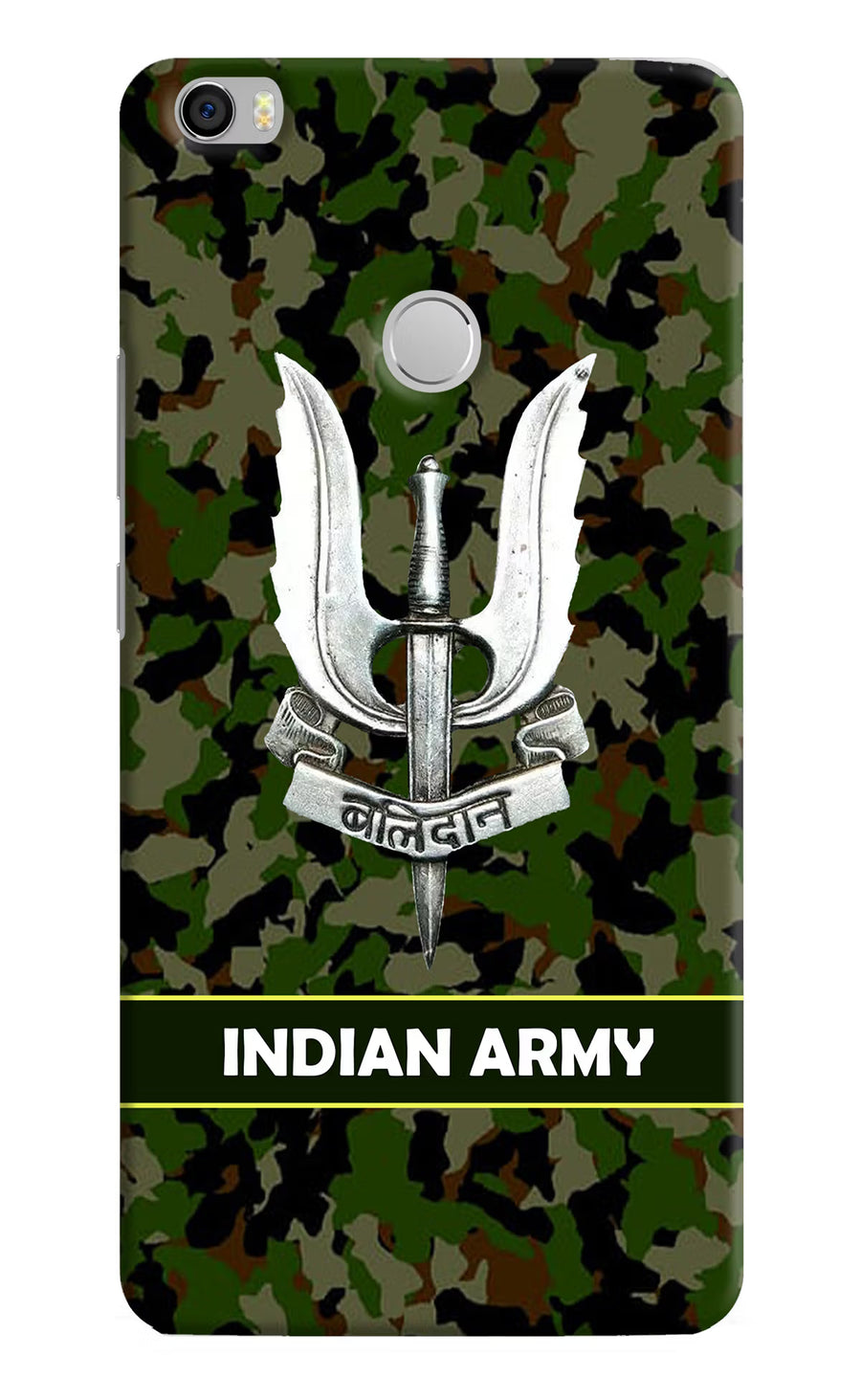 Balidan Indian Logo Mi Max Back Cover, Hard case