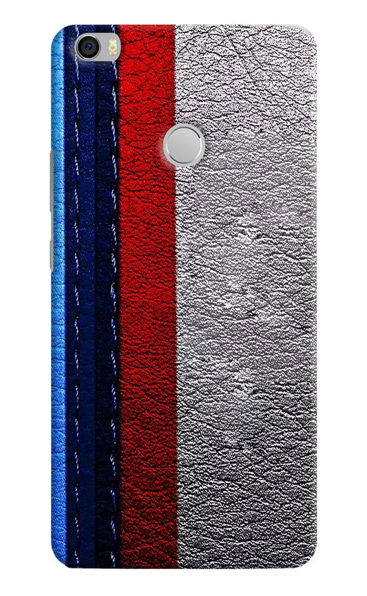 BMW Stripes Mi Max Hard Case Back Cover by Casekaro