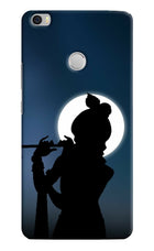 Shri Krishna Silhouette Mi Max Hard Case Back Cover by Casekaro