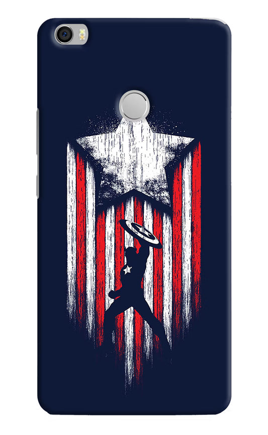 Captain America Marvel Art Mi Max Hard Case Back Cover by Casekaro