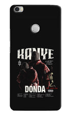 Donda Kanye West Mi Max Hard Case Back Cover by Casekaro
