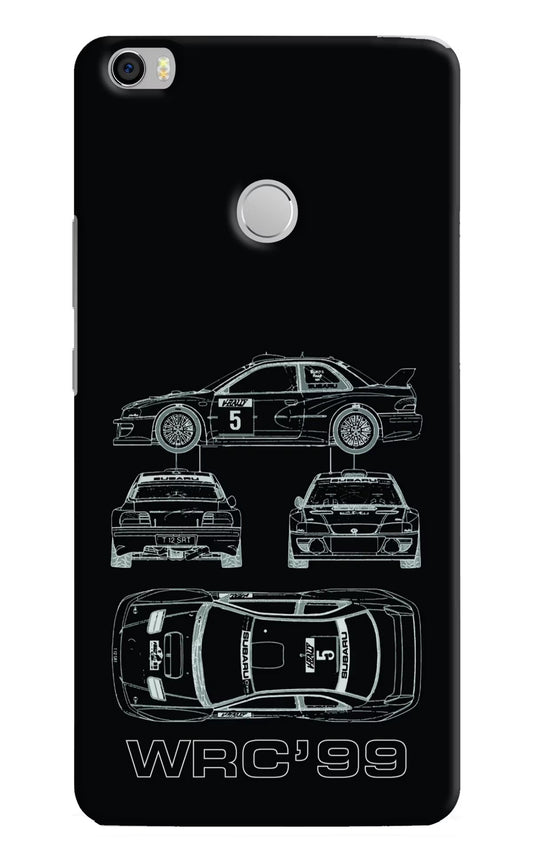 WRC'99 Mi Max Hard Case Back Cover by Casekaro