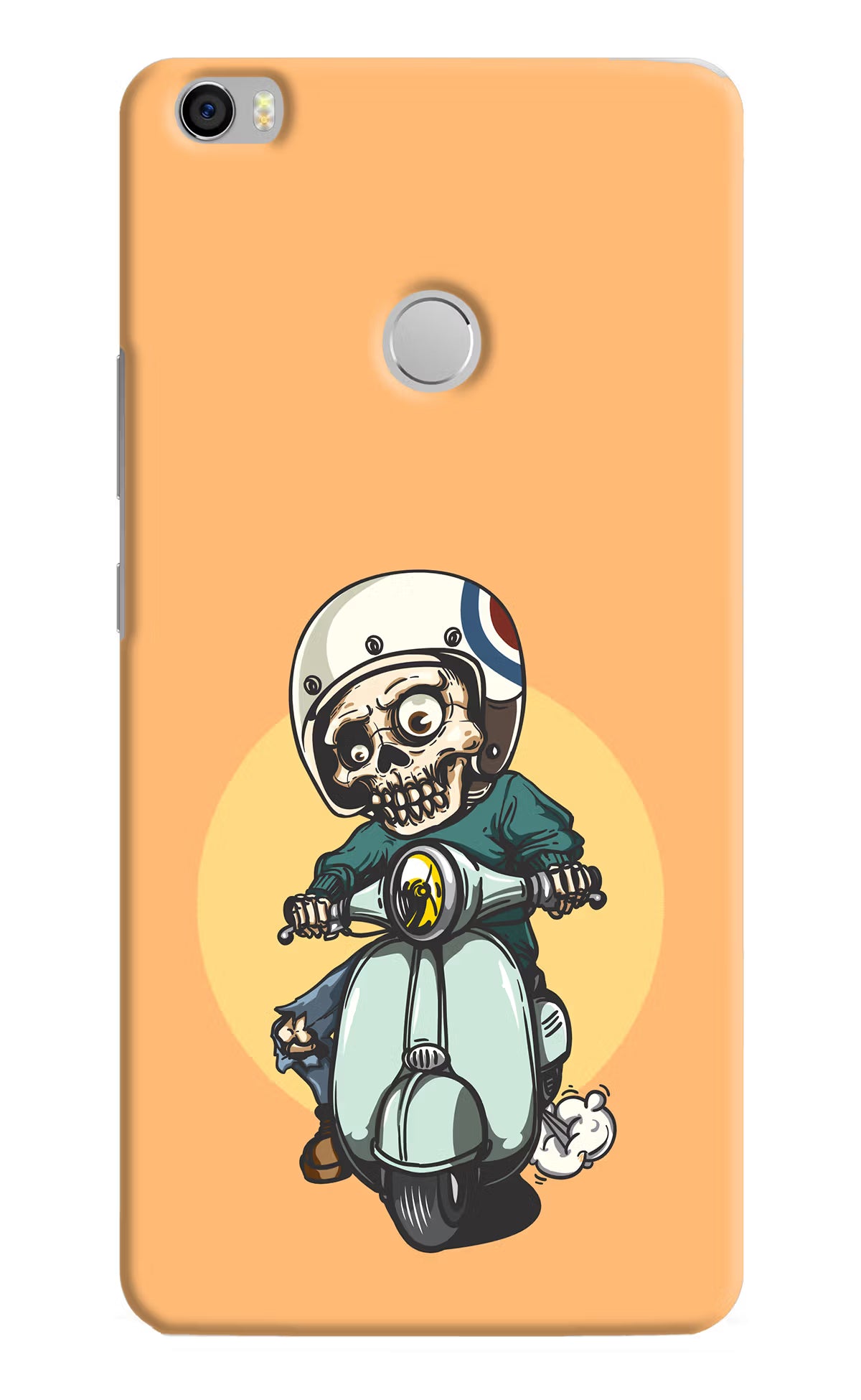 Undead Biker Mi Max Hard Case Back Cover by Casekaro