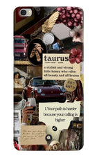 Taurus Zodiac Mi Max Hard Case Back Cover by Casekaro